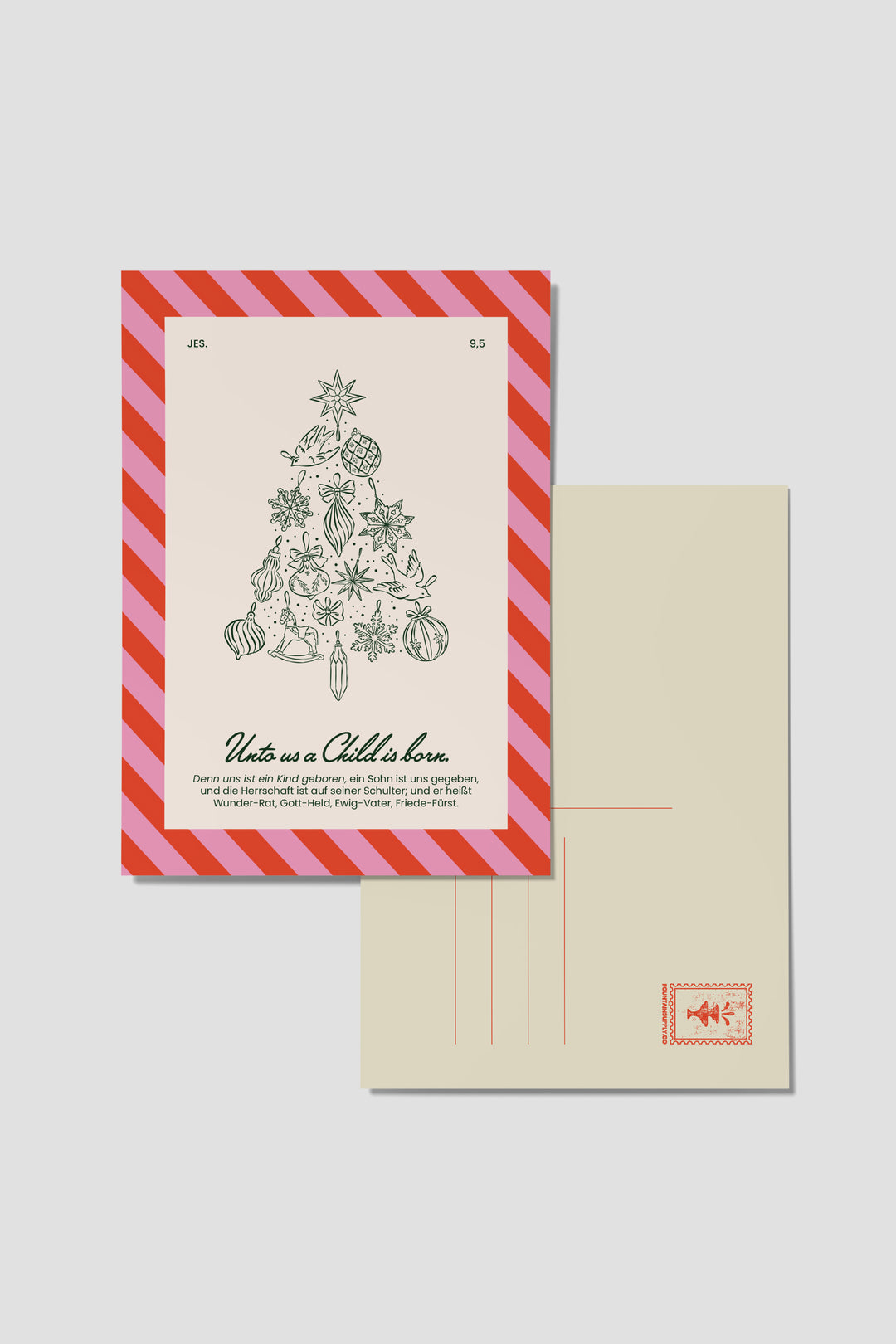 CHRISTMAS Postkarten-Set