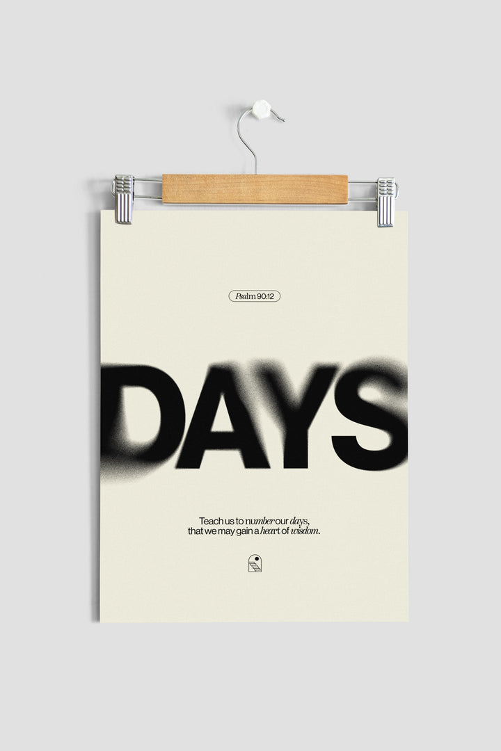 DAYS Art Print