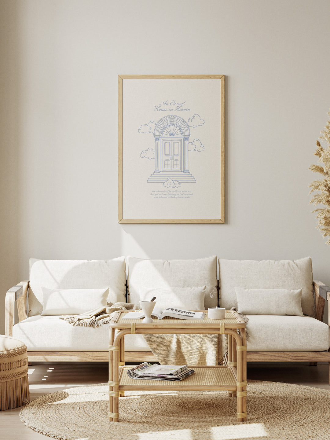 ETERNAL HOUSE Art Print