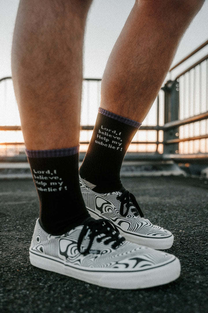 HELP MY UNBELIEF Socken