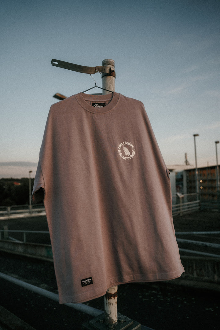 HELP MY UNBELIE Oversized T-Shirt