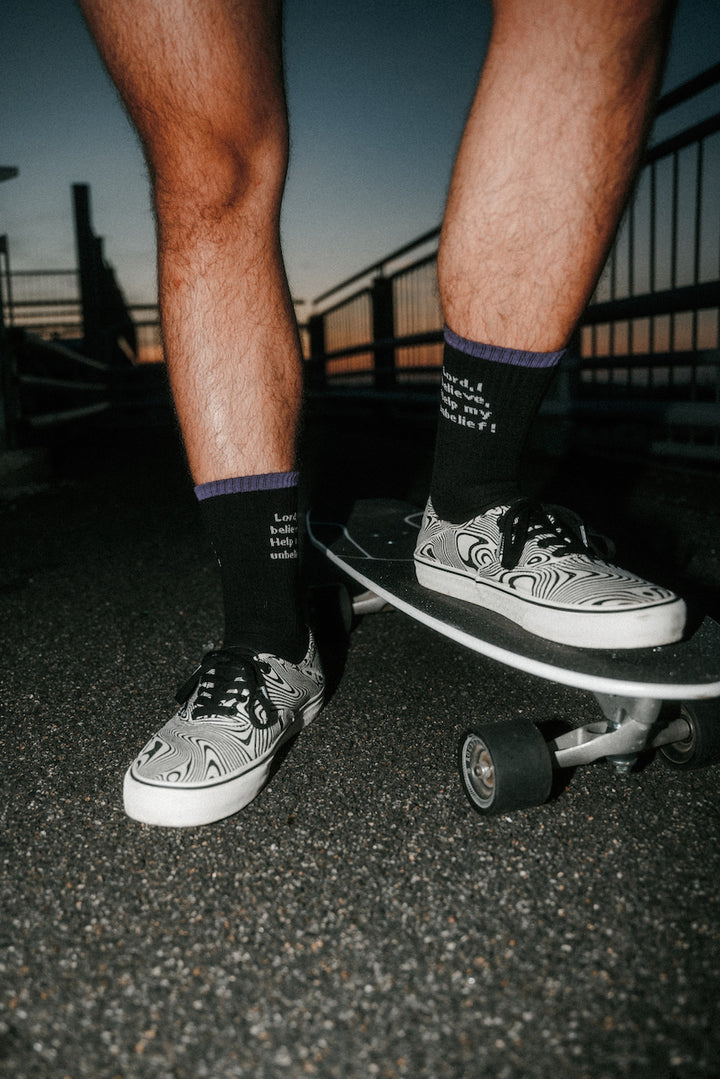 HELP MY UNBELIEF Socken