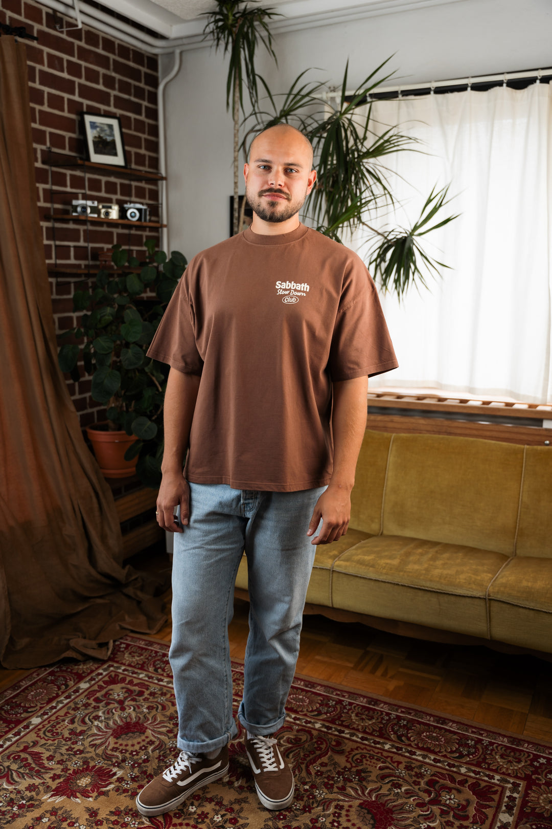 SABBATH SLOW DOWN CLUB Boxy T-Shirt