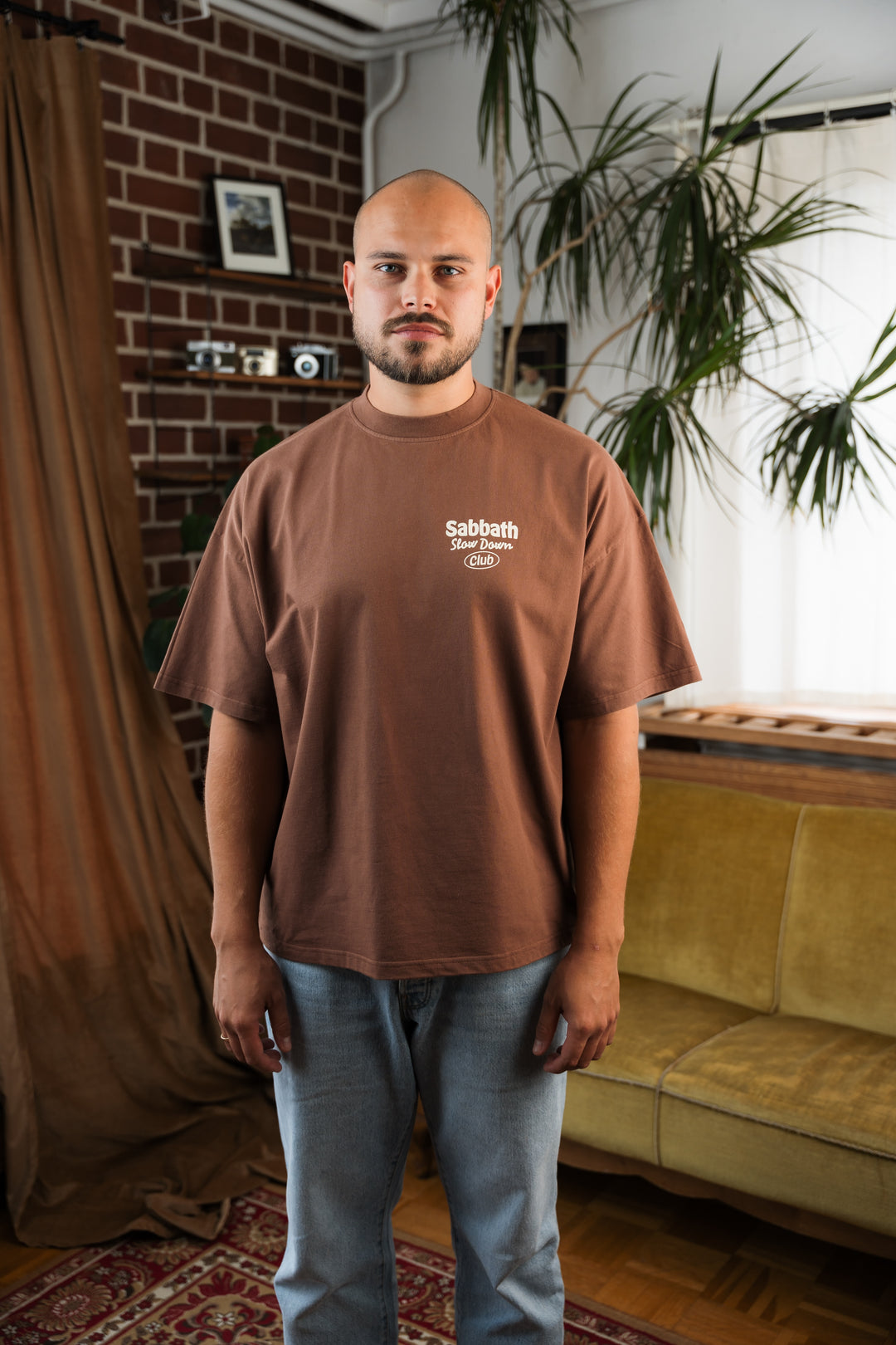 SABBATH SLOW DOWN CLUB Boxy T-Shirt