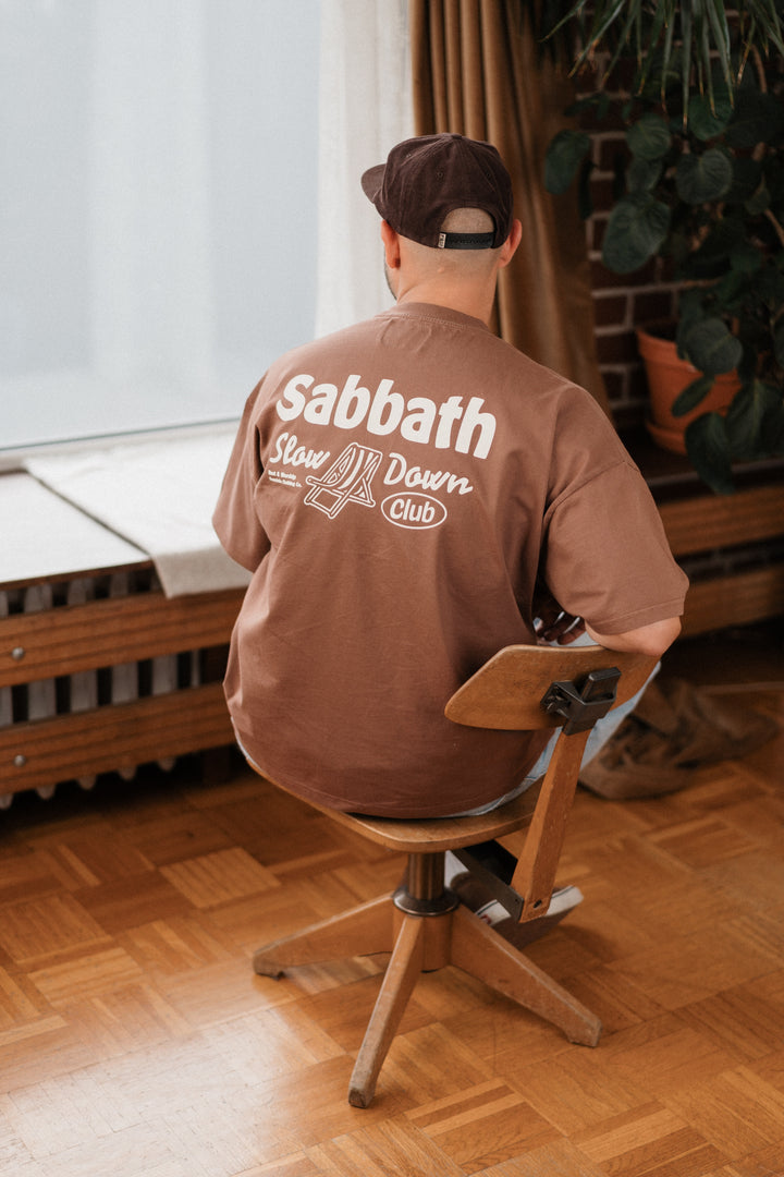 SABBATH SLOW DOWN CLUB Boxy T-Shirt