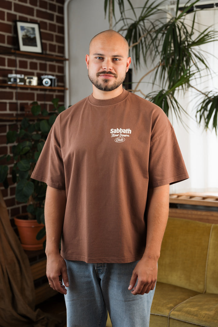SABBATH SLOW DOWN CLUB Boxy T-Shirt