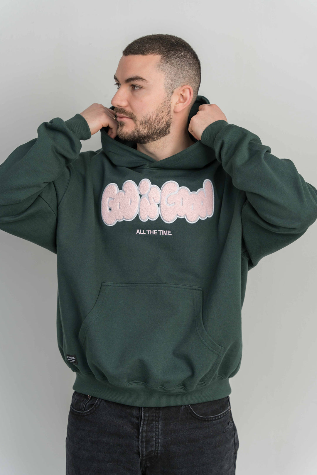 GOD IS GOOD Oversized Hoodie