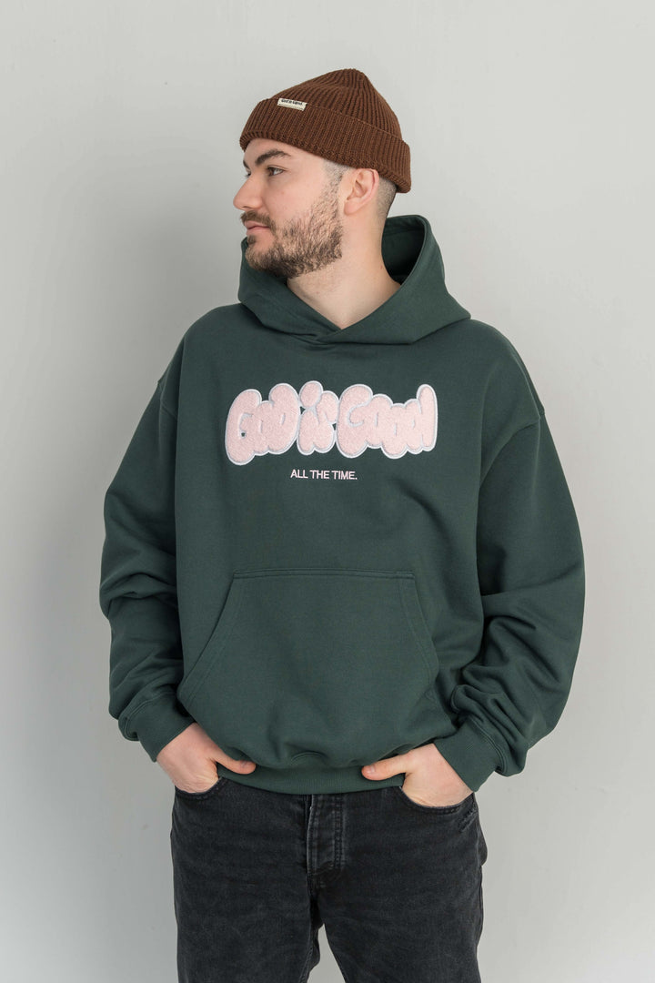 GOD IS GOOD Beanie Braun