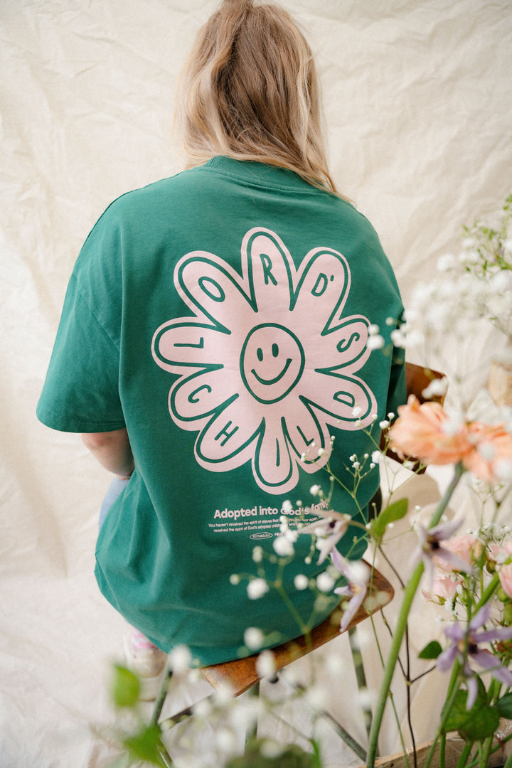FLOWER T-Shirt green