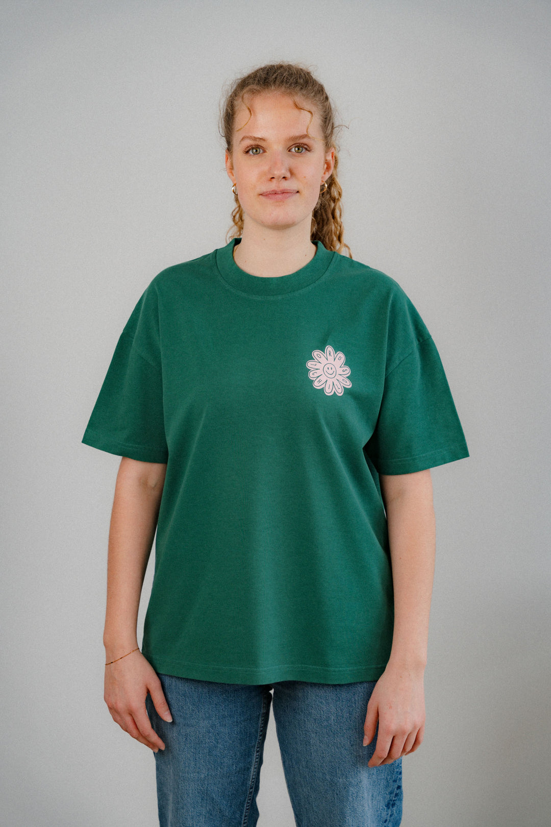 FLOWER T-Shirt green