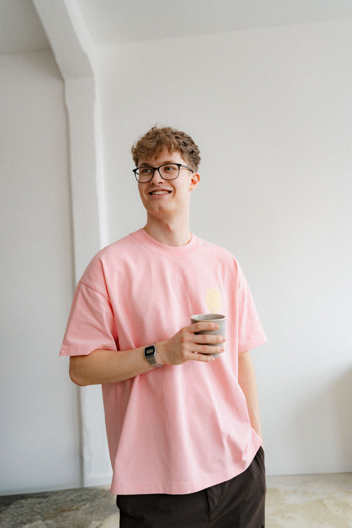 FLOWER T-Shirt rosa