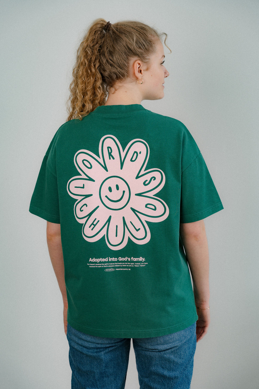 FLOWER T-Shirt green