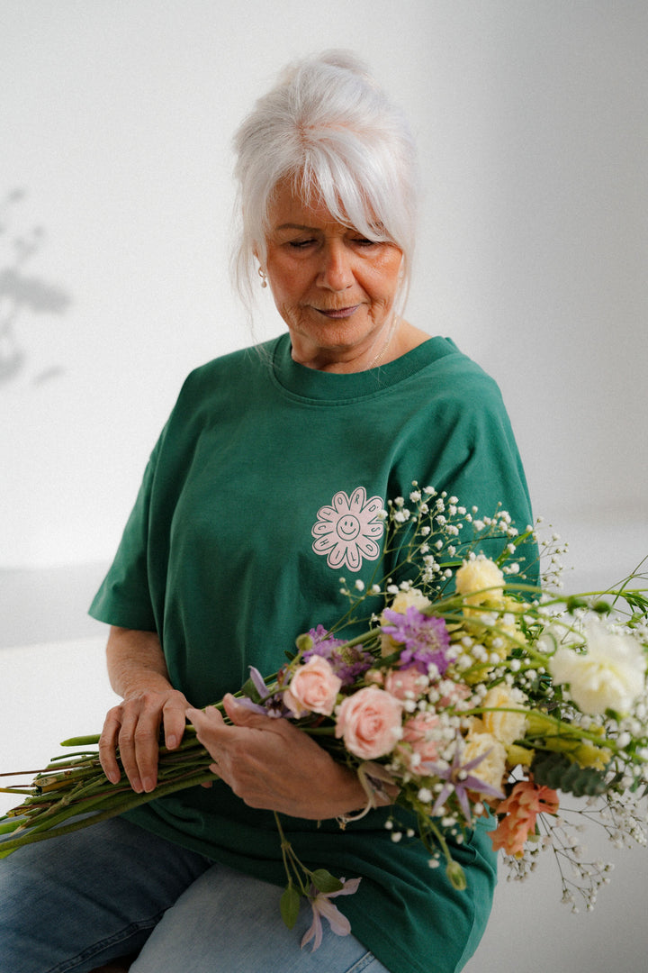 FLOWER T-Shirt green