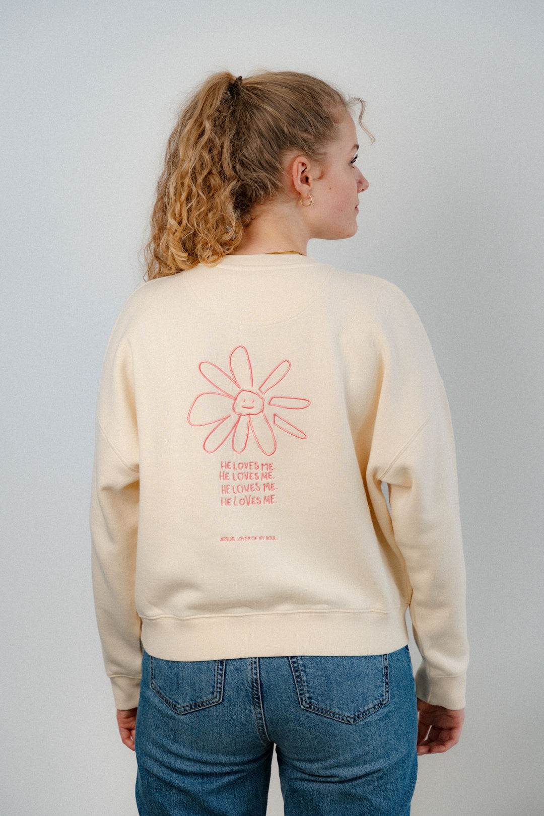 HE LOVES ME Damen Sweater