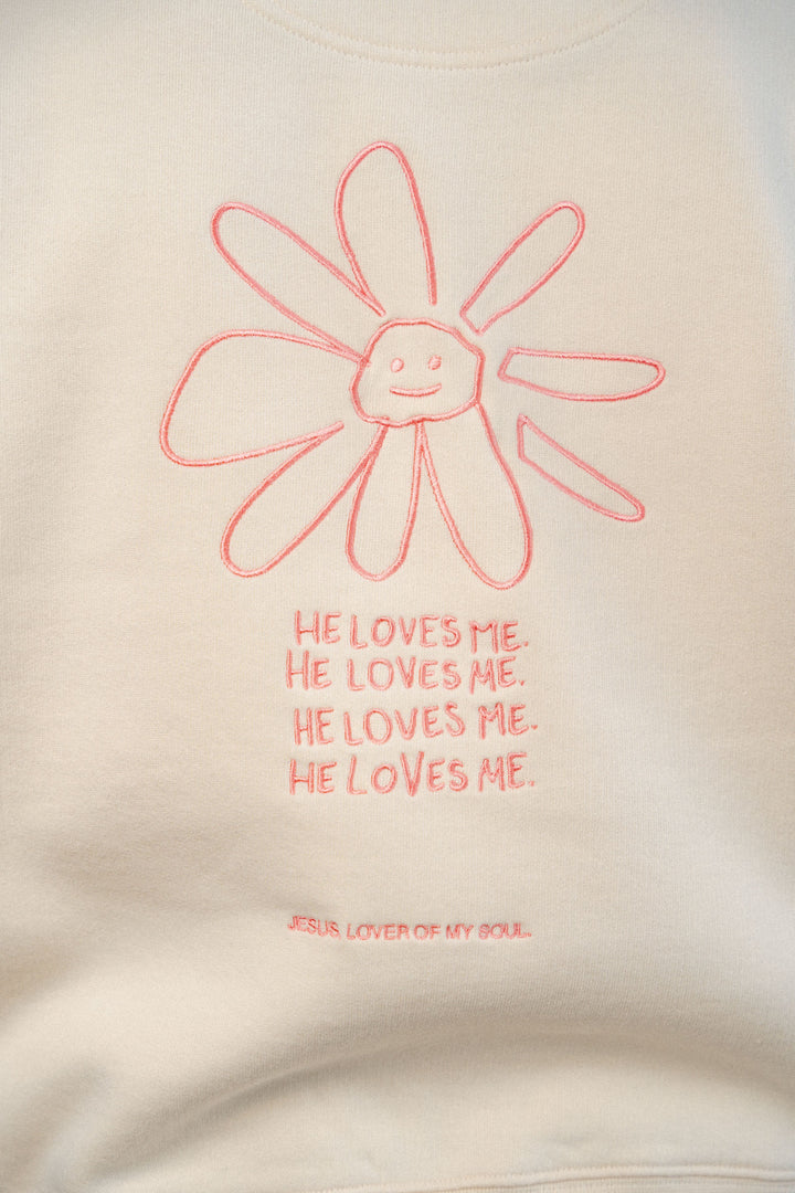 HE LOVES ME Damen Sweater