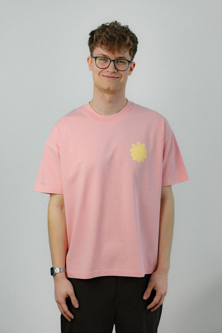 FLOWER T-Shirt rosa