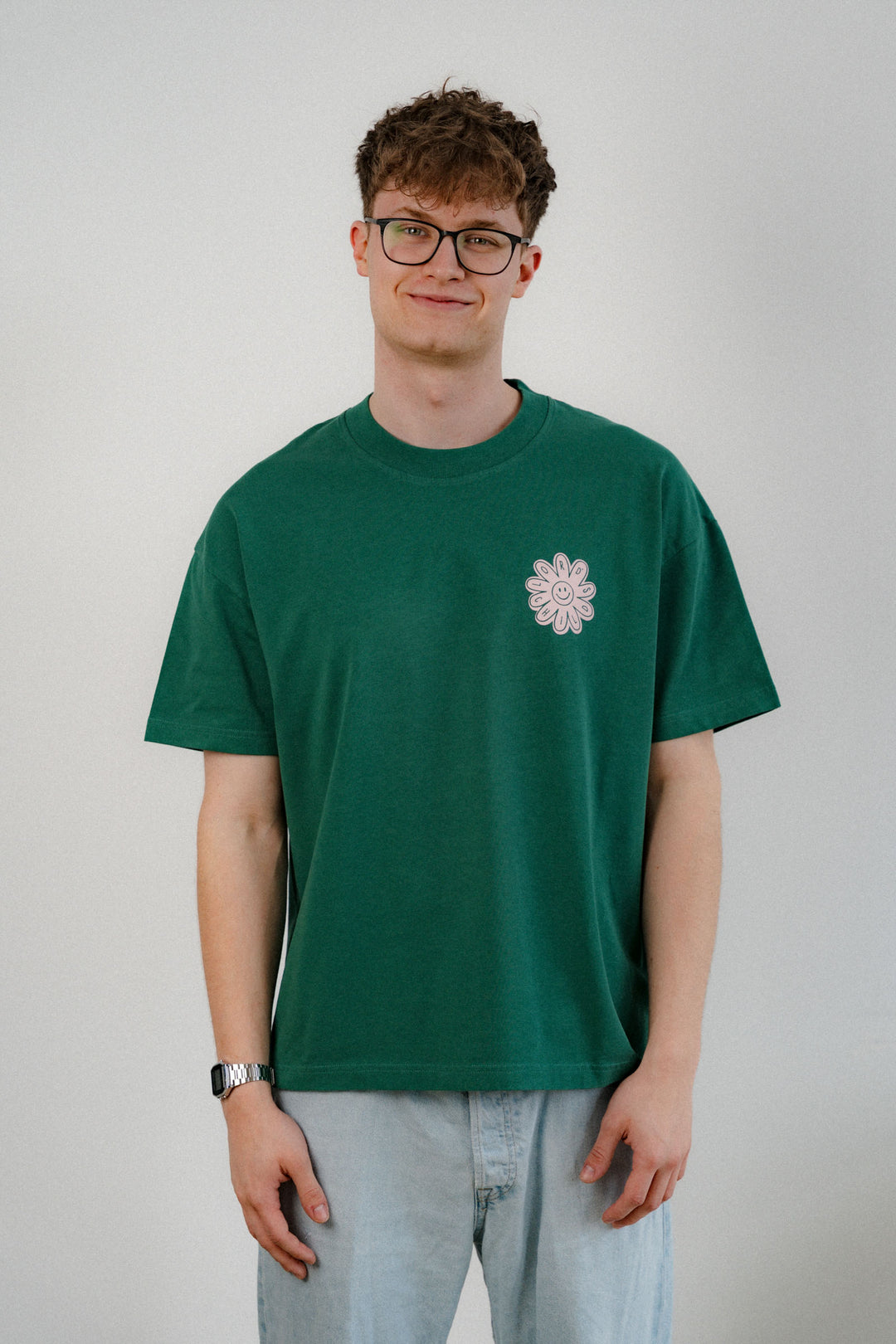 FLOWER T-Shirt green