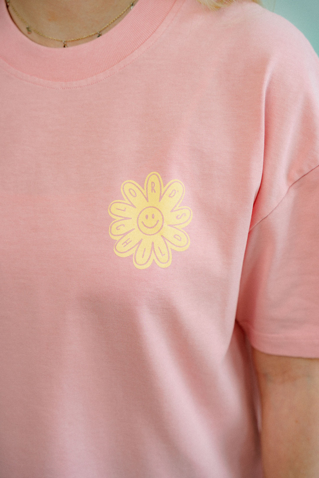 FLOWER T-Shirt rosa