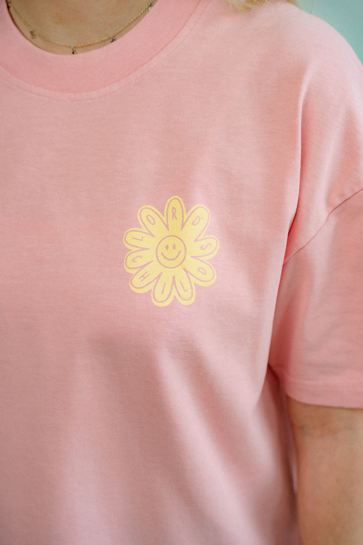 FLOWER T-Shirt rosa