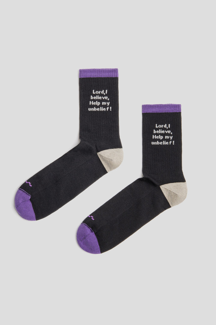 HELP MY UNBELIEF Socken