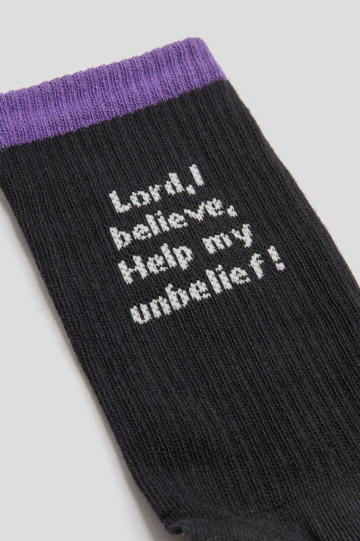 HELP MY UNBELIEF Socken