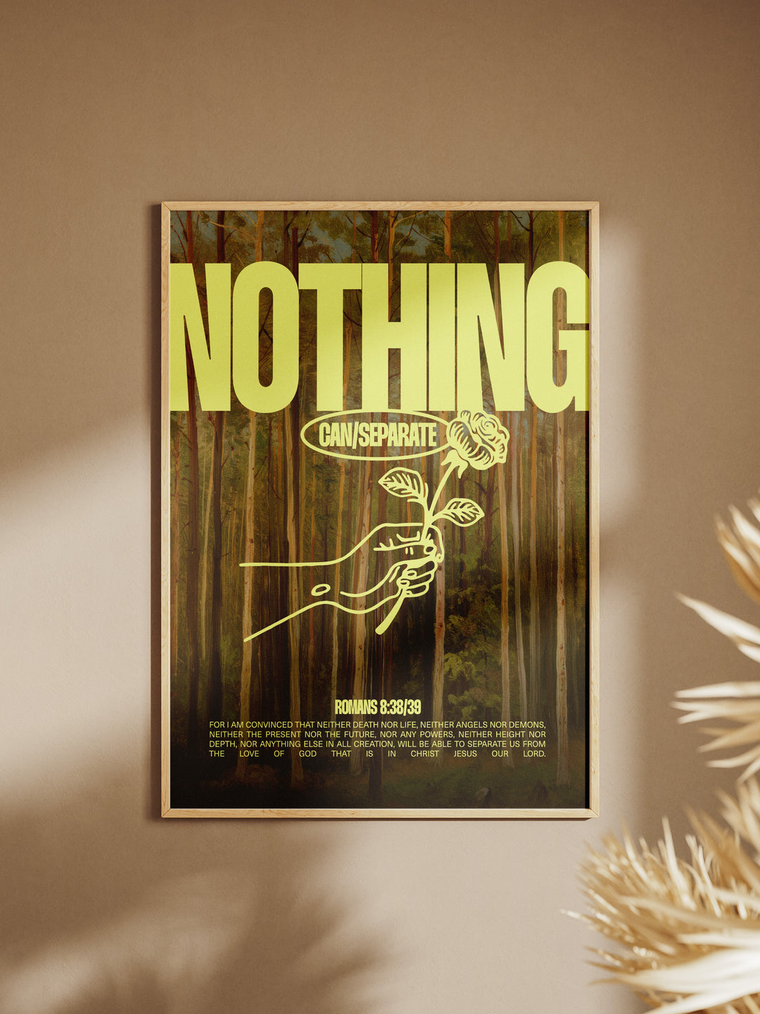 NOTHING CAN SEPARATE Art Print