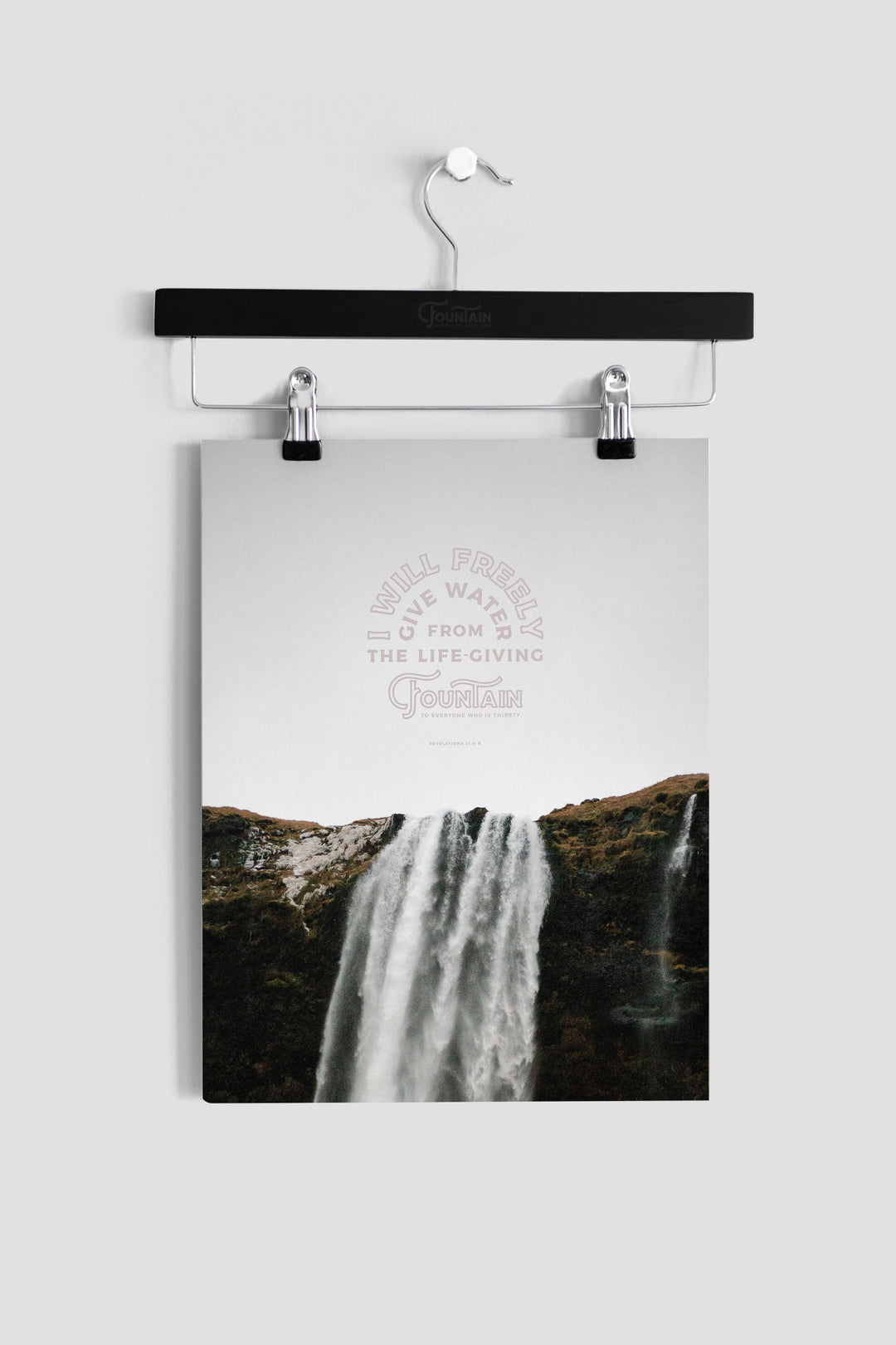 LIFE-GIVING FOUNTAIN Art Print