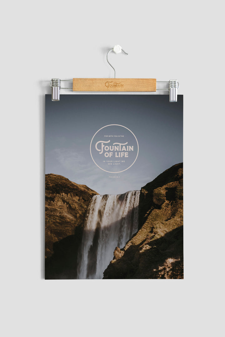 FOUNTAIN OF LIFE Art Print