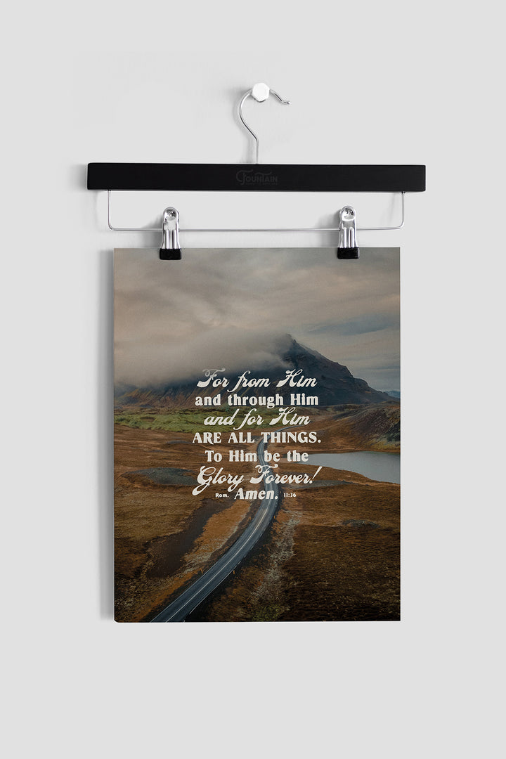 GLORY FOREVER Art Print