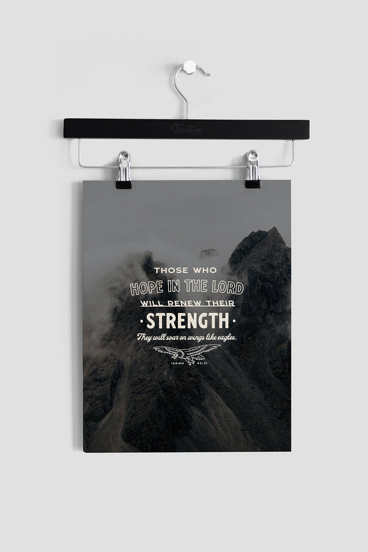 HOPE IN THE LORD Art Print