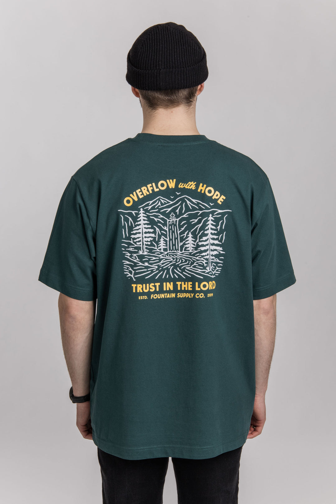 OVERFLOW WITH HOPE Oversized T-Shirt