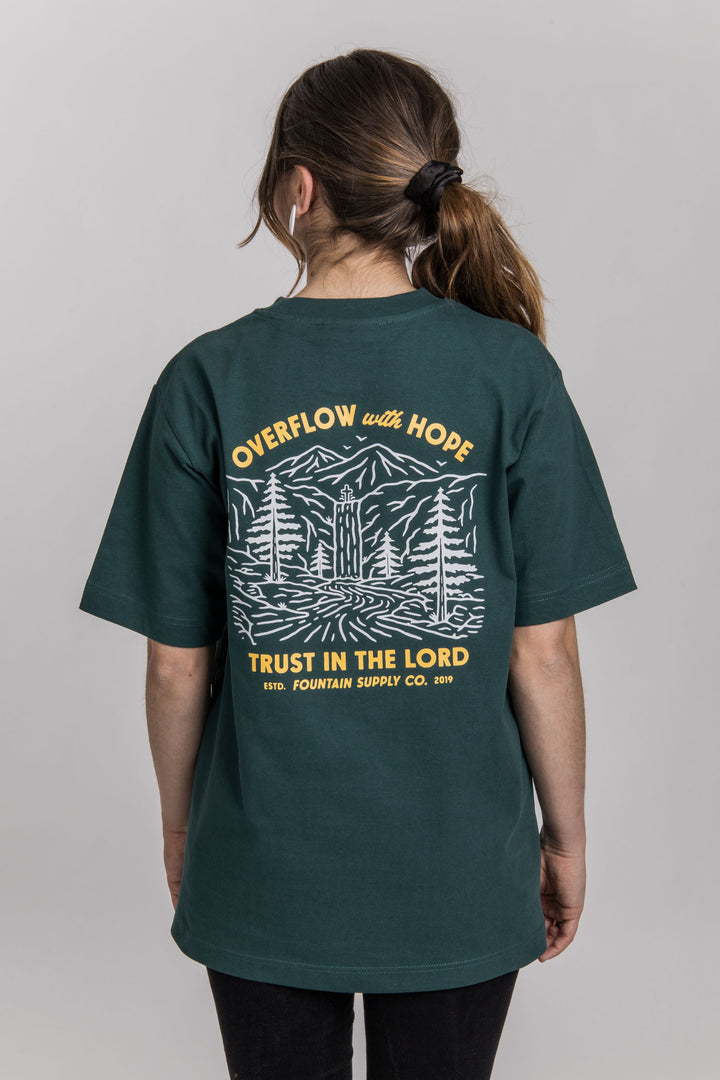 OVERFLOW WITH HOPE Oversized T-Shirt