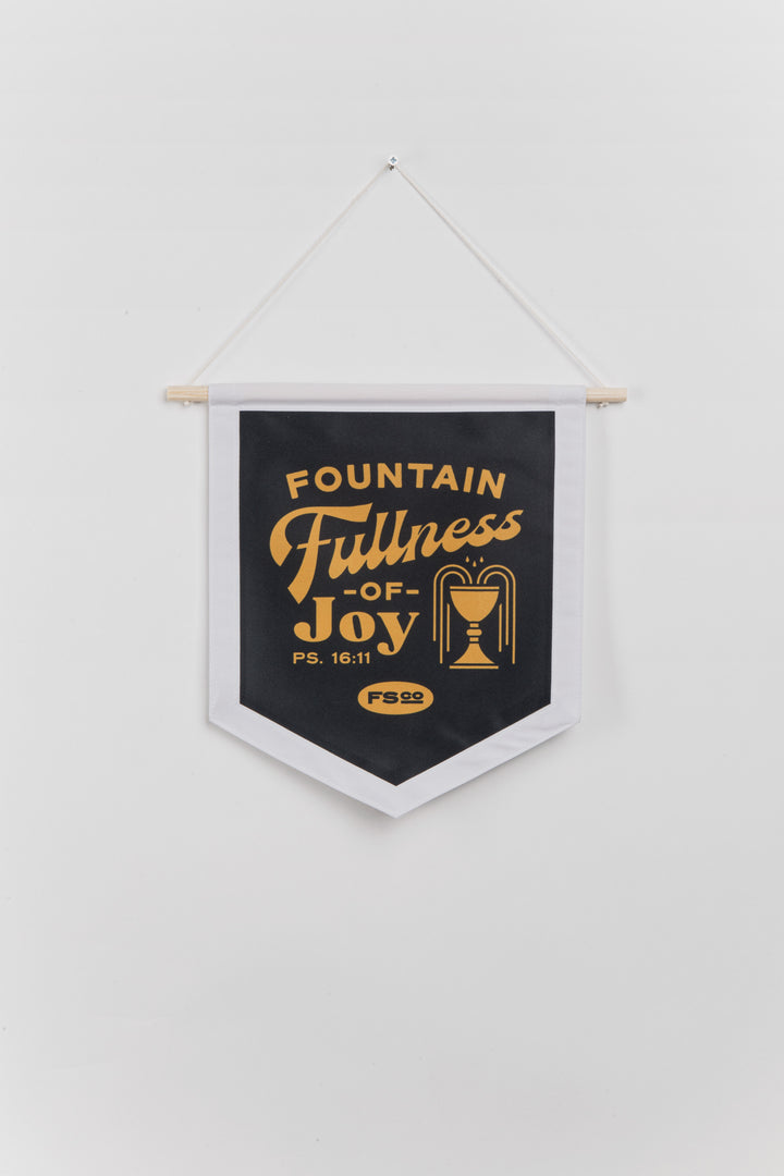FULLNESS OF JOY Wimpelflagge