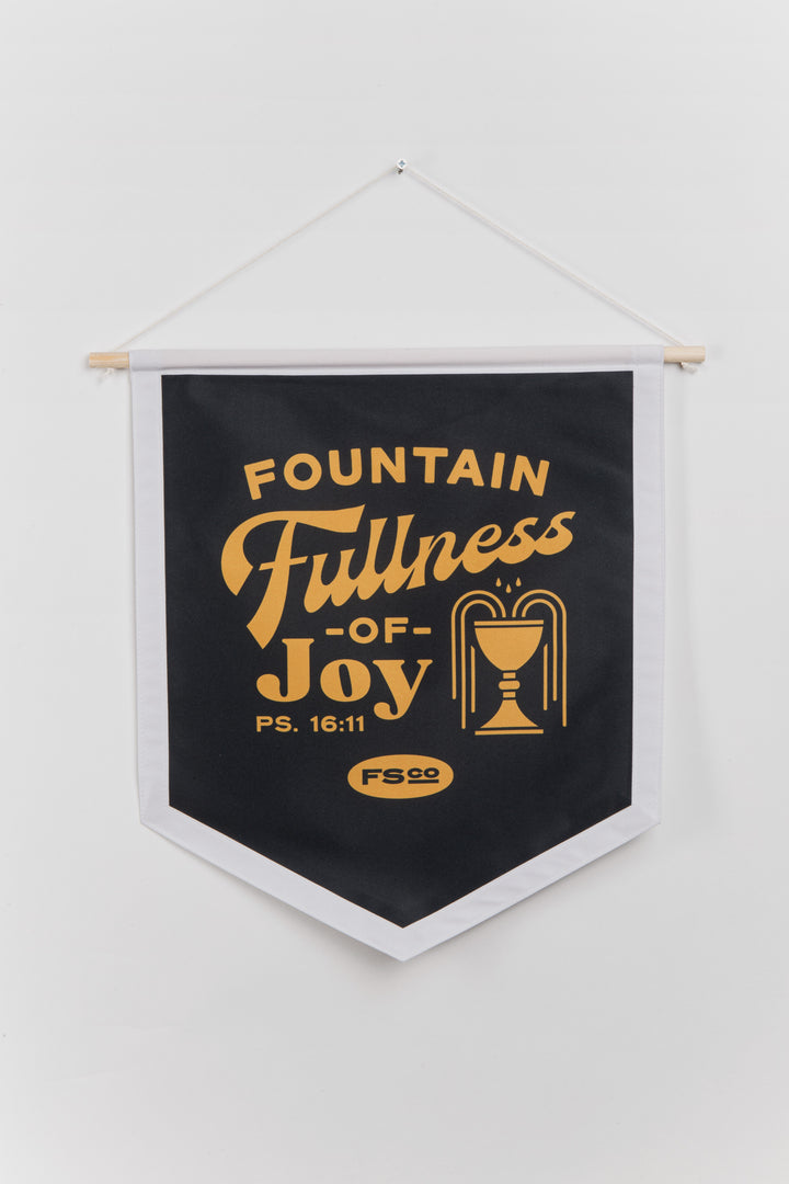 FULLNESS OF JOY Wimpelflagge