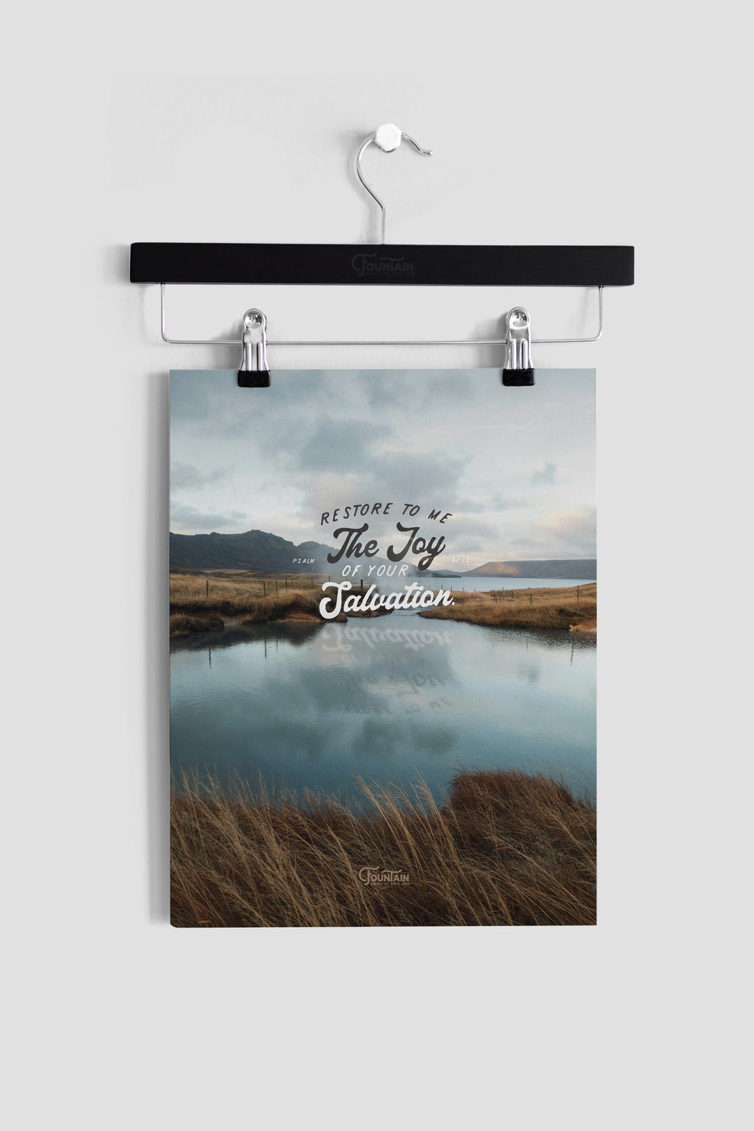 JOY OF SALVATION Art Print