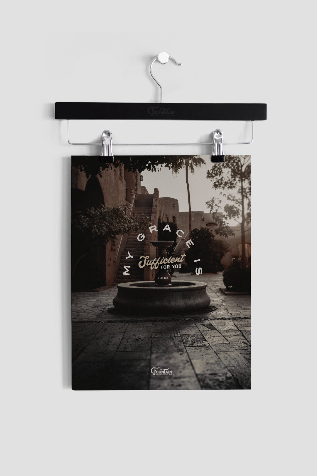 MY GRACE IS SUFFICIENT Art Print